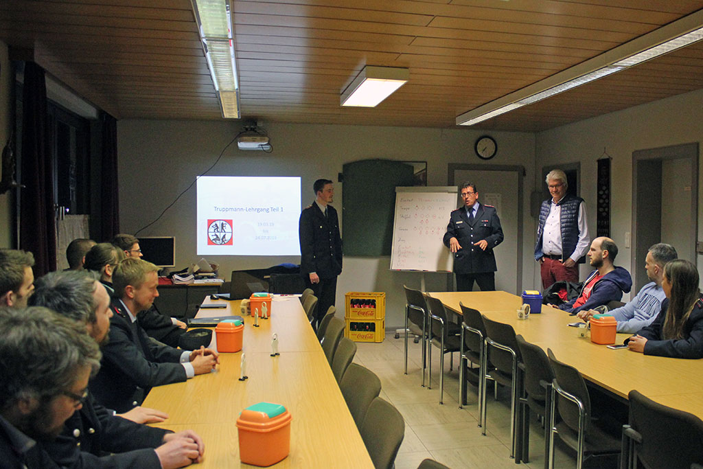 Mehr über den Artikel erfahren Truppmannausbildung Teil I 2019 gestartet