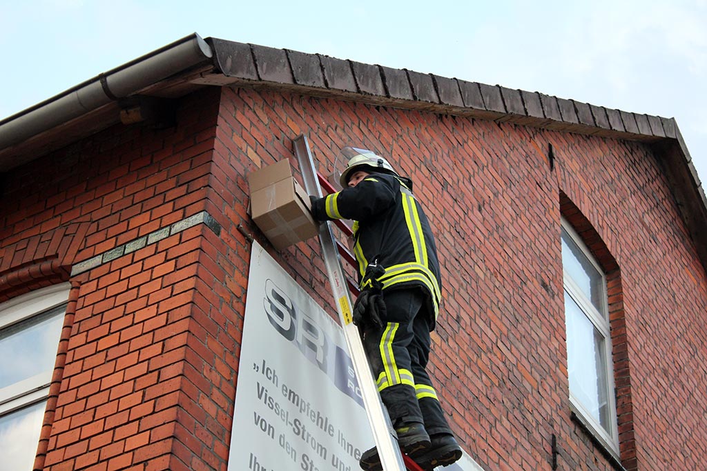 Mehr über den Artikel erfahren Ortsfeuerwehr Visselhövede zur Tierrettung gerufen