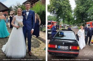 Read more about the article Wir gratulieren gleich drei Feuerwehrkameraden zur Hochzeit!