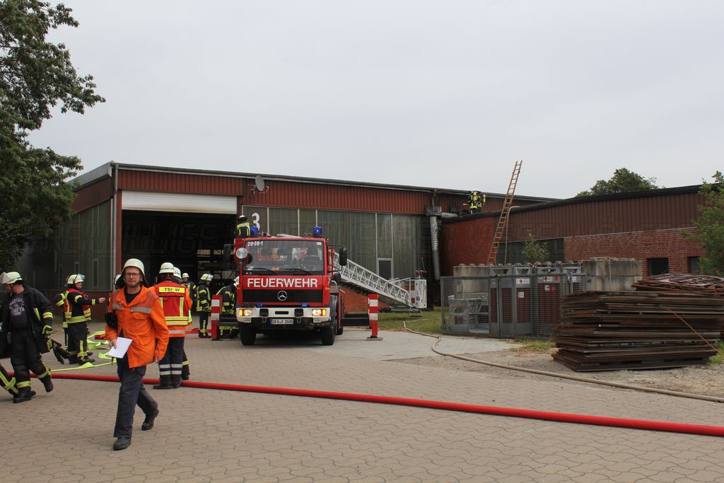 Read more about the article Brand einer Lagerhalle in Schwitschen gemeldet