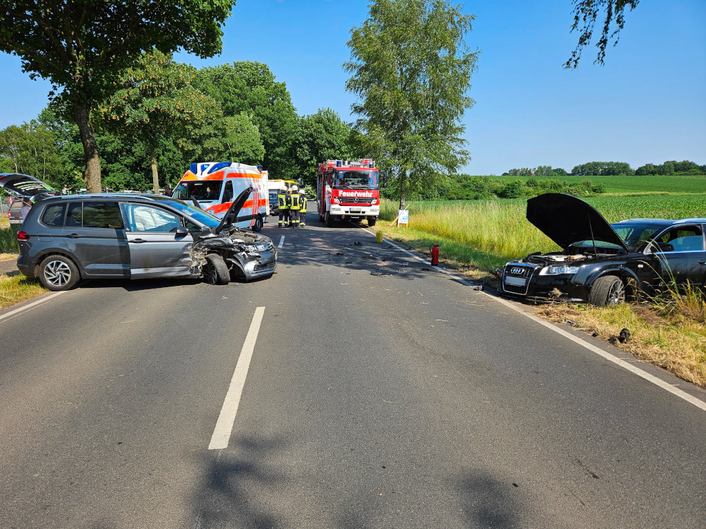 Read more about the article Verkehrsunfall nahe Veranstaltungsgelände – Feuerwehr bereits vor Ort