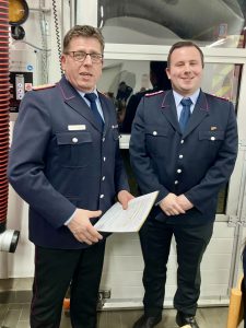 Mehr über den Artikel erfahren Buchholzer Mitgliederversammlung wählt stellvertretenden Ortsbrandmeister