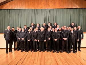 Mehr über den Artikel erfahren Mitgliederversammlung der Feuerwehr Hiddingen-Schwitschen im Schwitscher Haus: